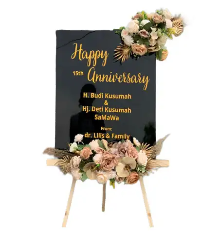 Papan Bunga Akrilik Ungasan