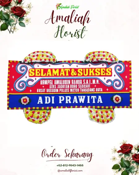 Papan Bunga Ucapan Selamat Ungasan